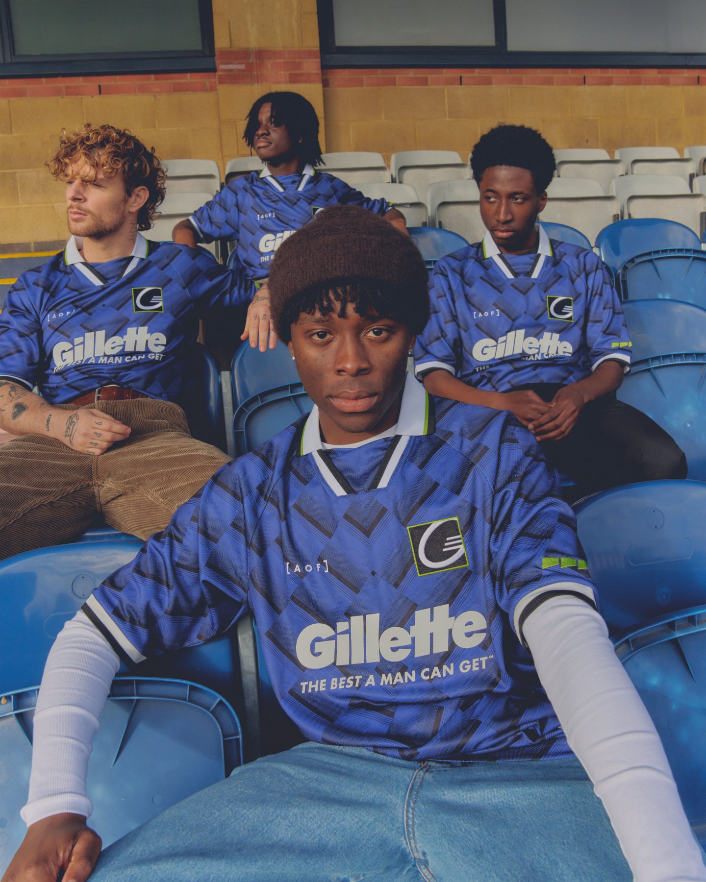 Gillette x Art of Football Jersey worn